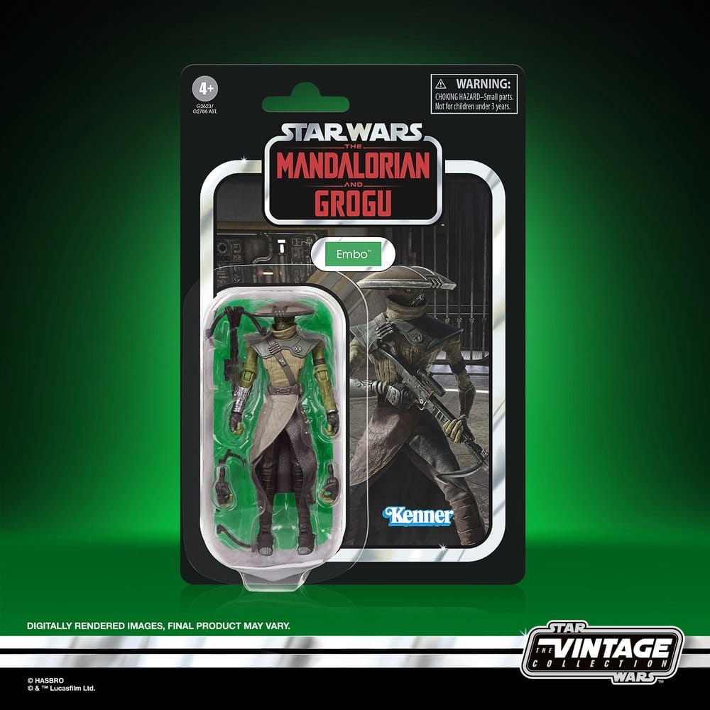 Star Wars: The Mandalorian and Grogu Vintage Collection Action Figure Embo 10 cm