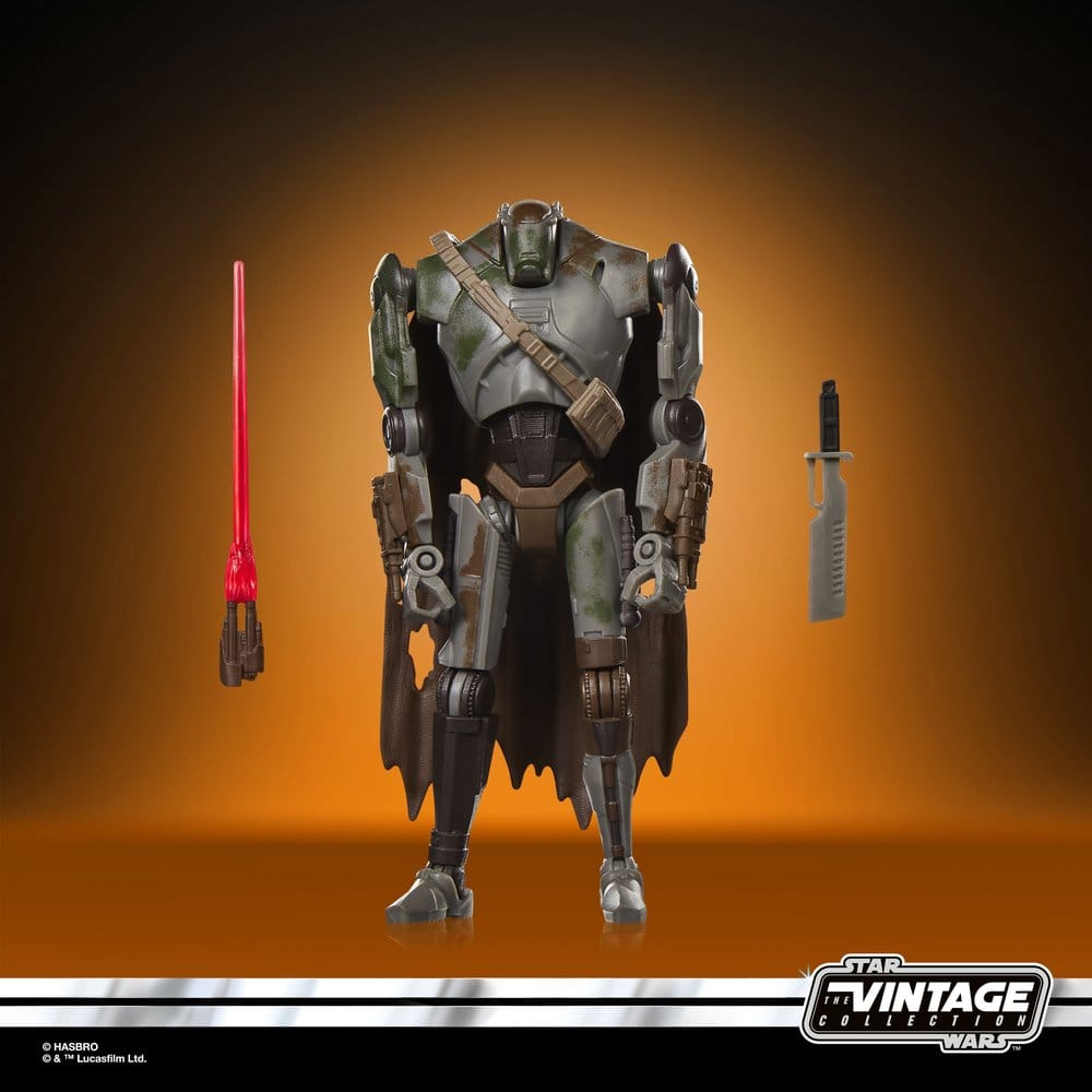 Star Wars: The Mandalorian and Grogu Vintage Collection Action Figure Mercenary Droid 10 cm