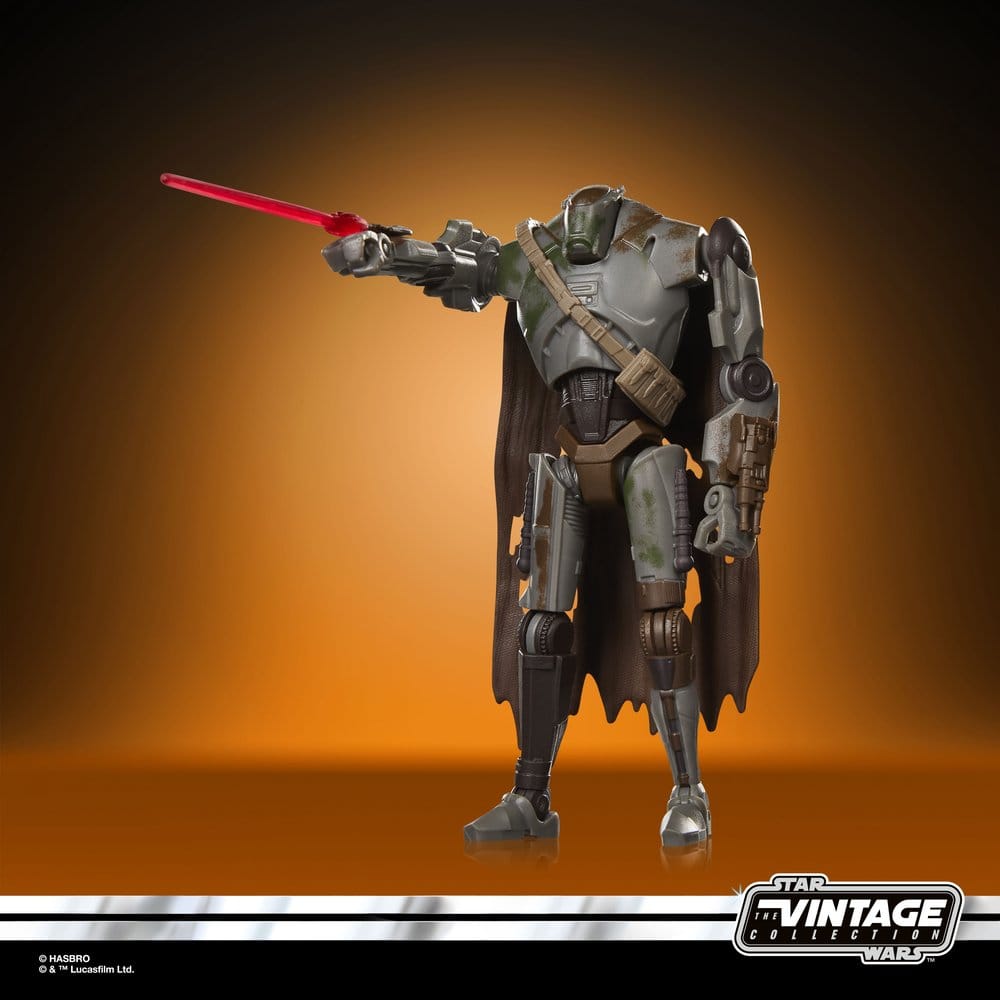 Star Wars: The Mandalorian and Grogu Vintage Collection Action Figure Mercenary Droid 10 cm