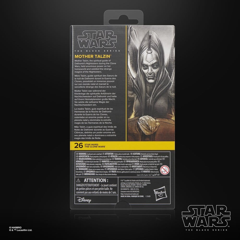 Star Wars: The Clone Wars Black Series Action Figure Mother Talzin 15 cm
