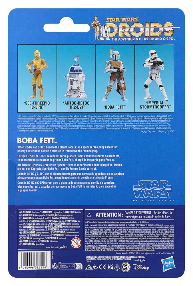 Star Wars: Droids Black Series Action Figure Boba Fett 15 cm
