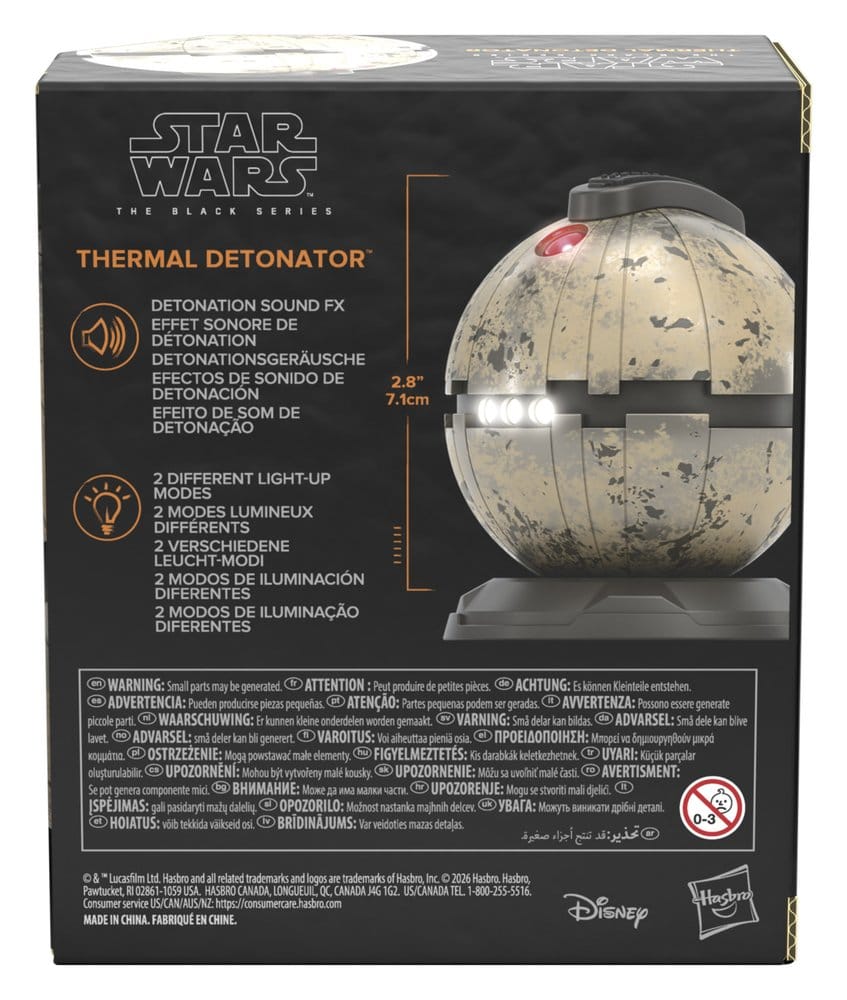Star Wars Episode VI Black Series Electronic Thermal Detonator