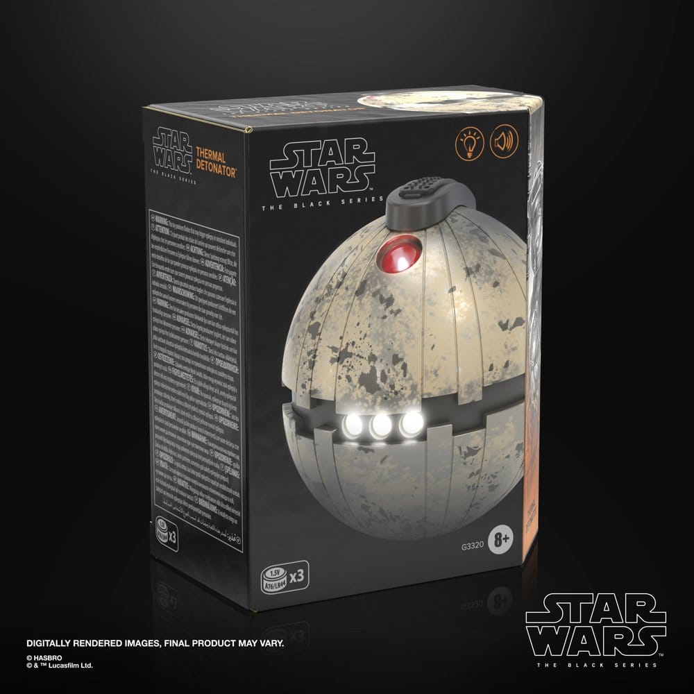 Star Wars Episode VI Black Series Electronic Thermal Detonator