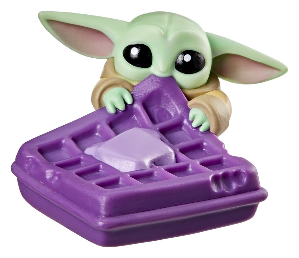Star Wars Mini Figures 4 cm Grogu Snack Attack Series 1 Blind Box Display (24)