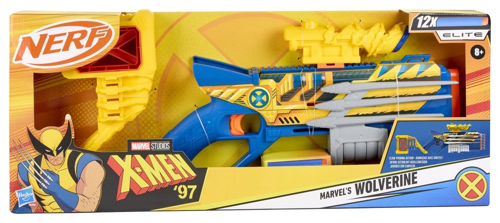 X-Men '97 NERF Dart Blaster Marvel's Wolverine