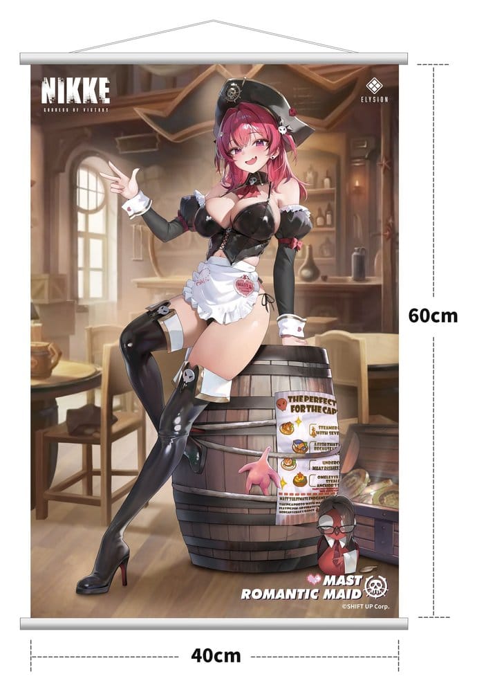 Goddess of Victory: Nikke PVC Statue 1/4 Mast: Romantic Maid Deluxe Edtition 42 cm