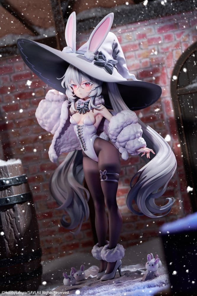 Original Character PVC Figure 1/6 Moon Witch Police Marshmallow illustration by SAVI 34 cm
