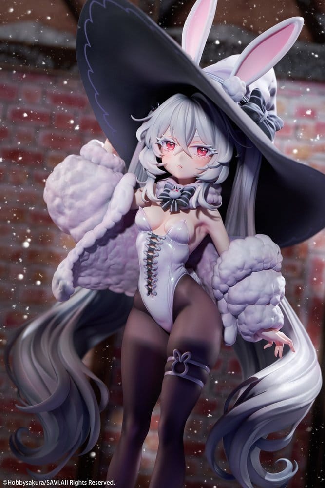 Original Character PVC Figure 1/6 Moon Witch Police Marshmallow illustration by SAVI Deluxe Edition 34 cm