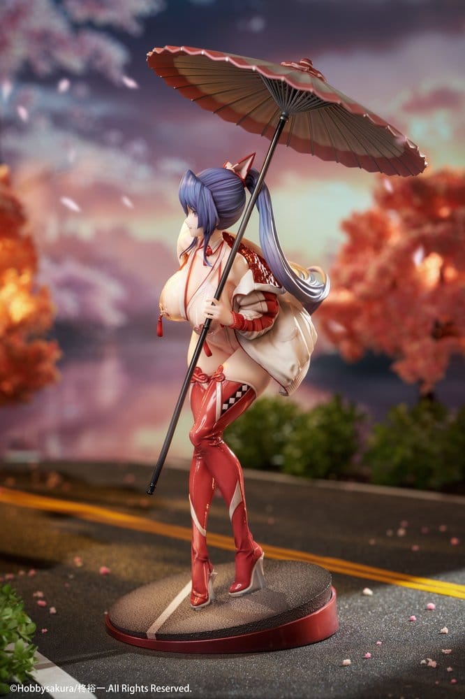 Original Character Miko Shoujo PVC Figure 1/7 Miko Race Queen Ver. Deluxe Edition 33 cm