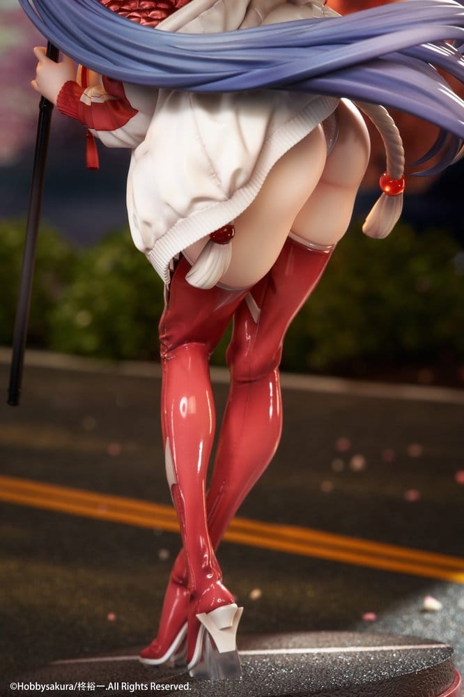 Original Character Miko Shoujo PVC Figure 1/7 Miko Race Queen Ver. Deluxe Edition 33 cm