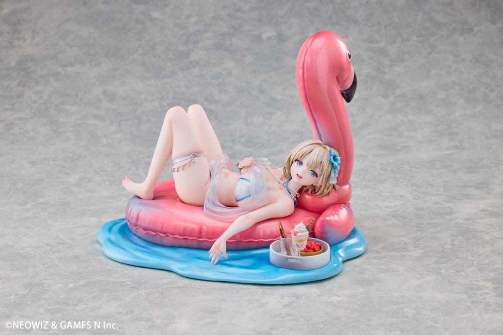 Brown Dust 2 PVC Figure 1/7 Hot Summer Dream Justia 16 cm