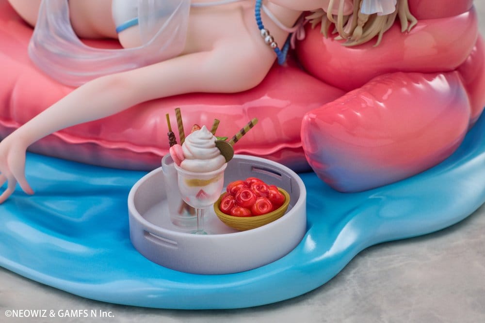 Brown Dust 2 PVC Figure 1/7 Hot Summer Dream Justia 16 cm