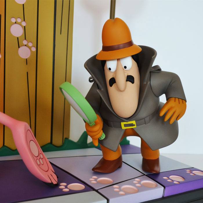 The Pink Panther Statue Pink Panther &amp; The Inspector 41 cm