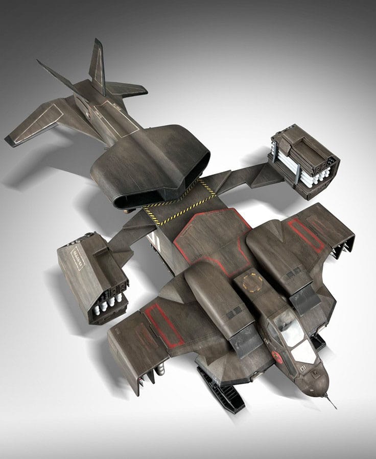 Alien Replica UD-4 Cheyenne Dropship 24-inch