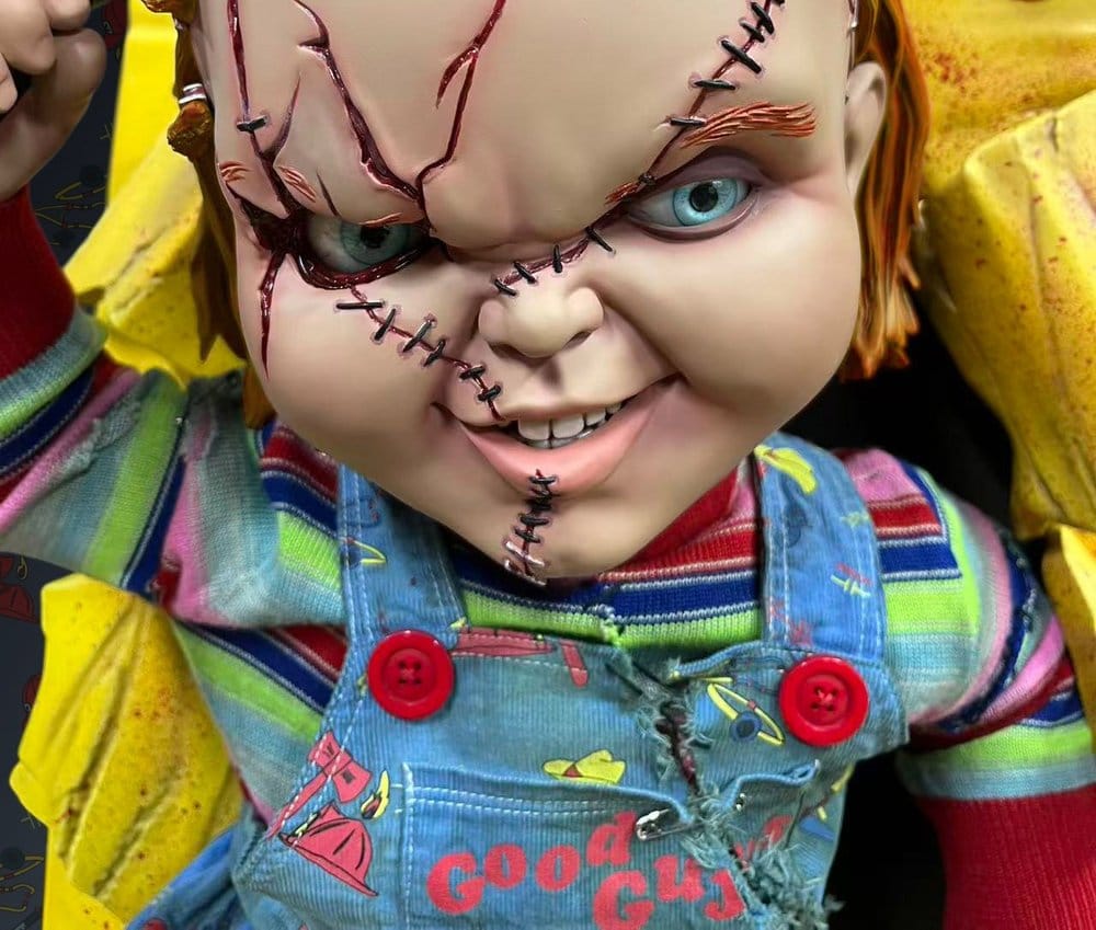 Chucky (Child's Play) Wall Sculpture 1/1 Bride of Chucky 43 x 46 x 76 cm