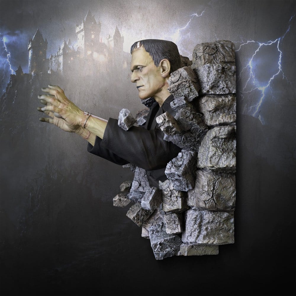 Frankenstein Wall Mount 1/1 Boris Karloff as Frankenstein's Monster 94 x 94 cm