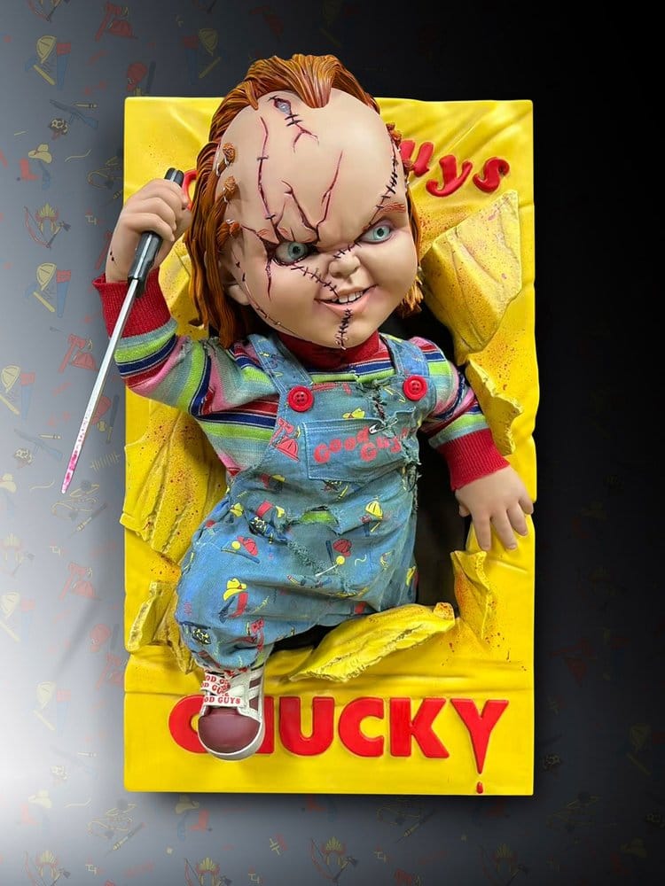 Chucky (Child´s Play) Wall Sculpture 1/2 Bride of Chucky 22 x 23 x 38 cm