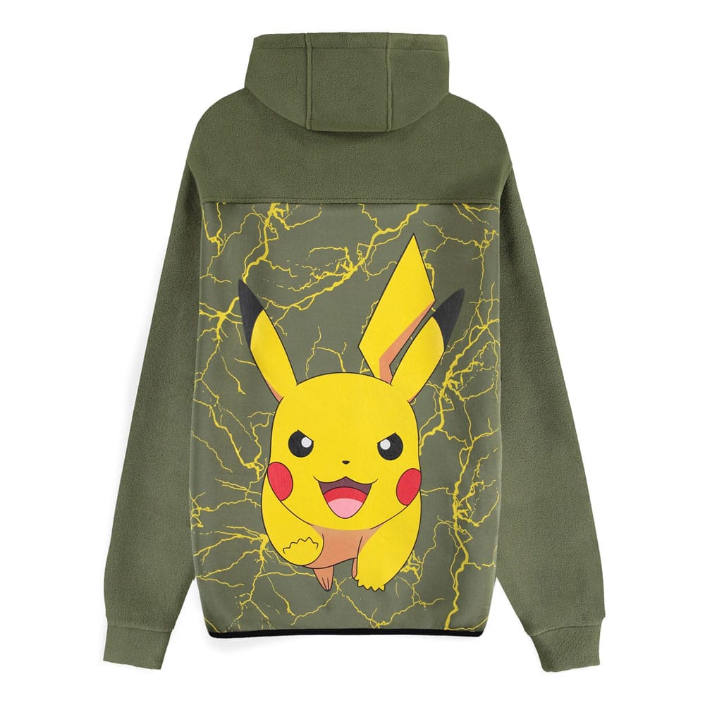 Pokémon Zipper Hoodie Pikachu Size M