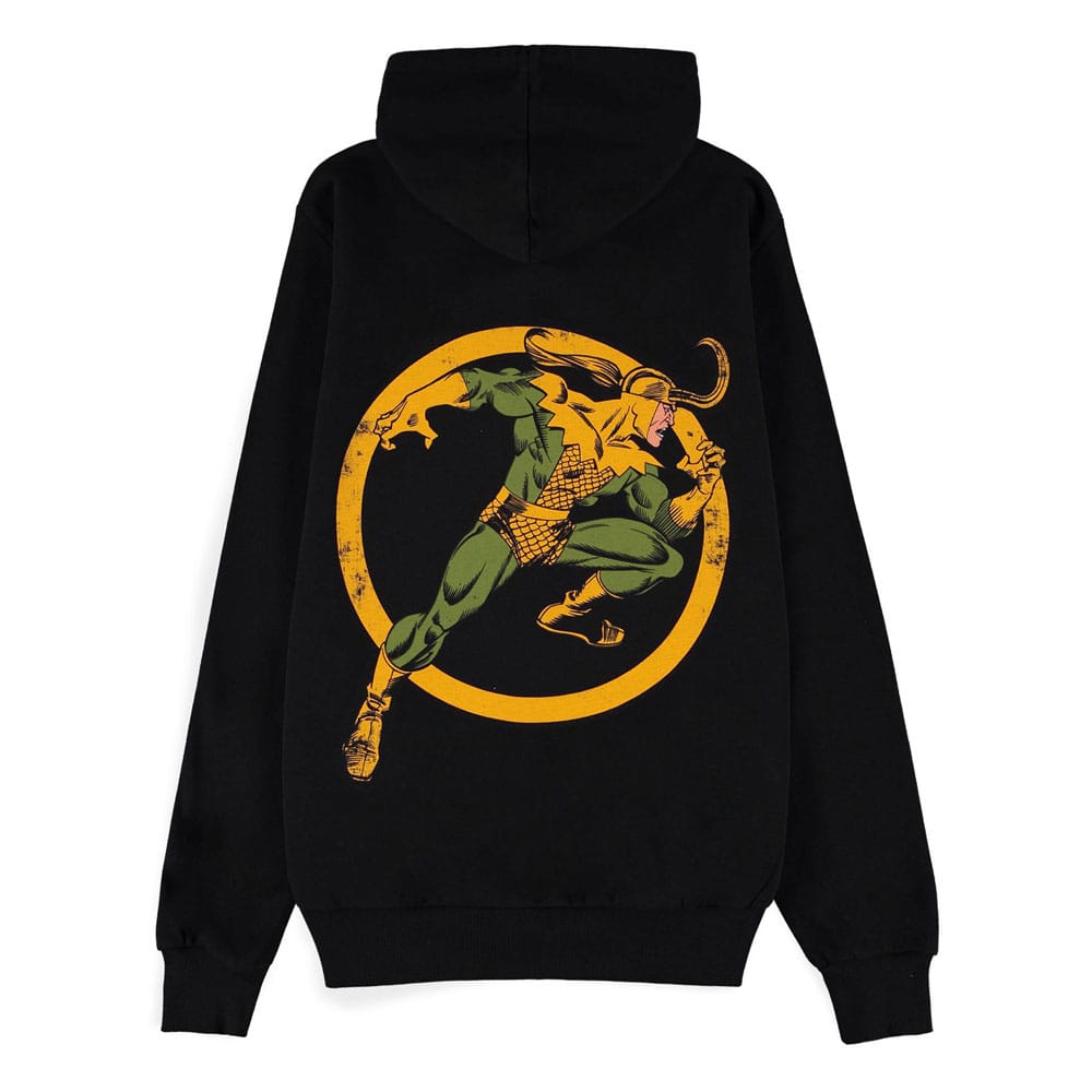 Marvel Zipper Hoodie Loki Comic Size S