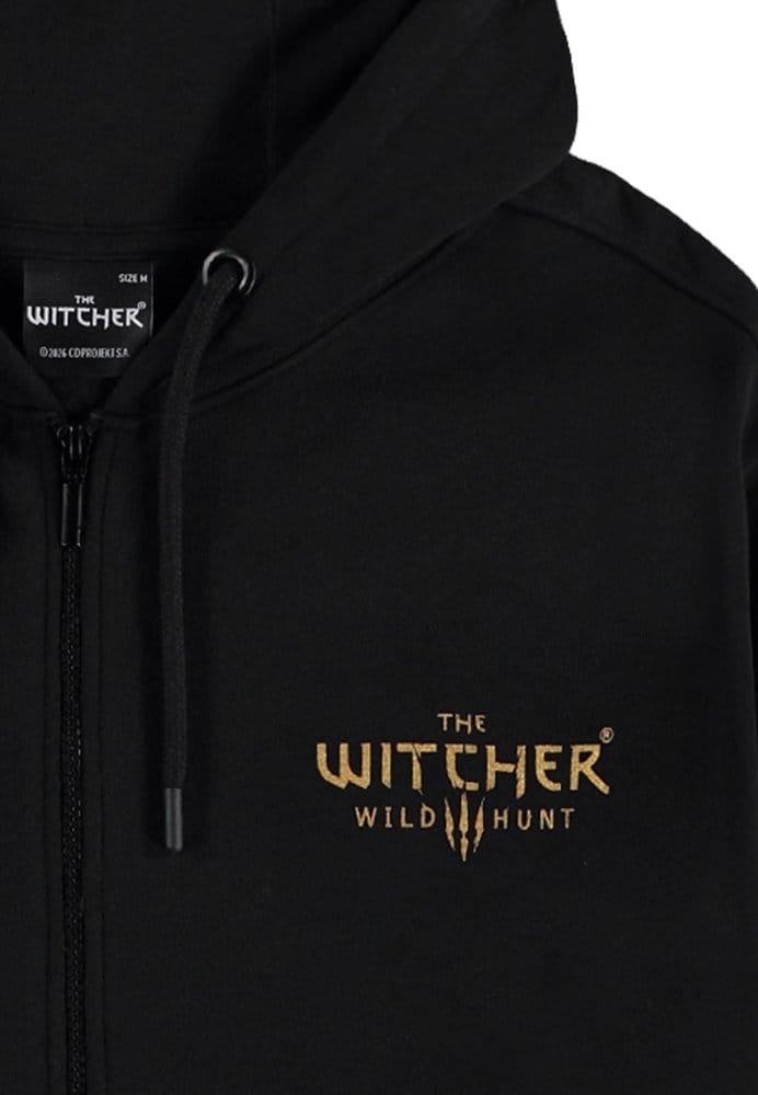 The Witcher Hooded Zip-Up Sweater The Wild Hunt XL
