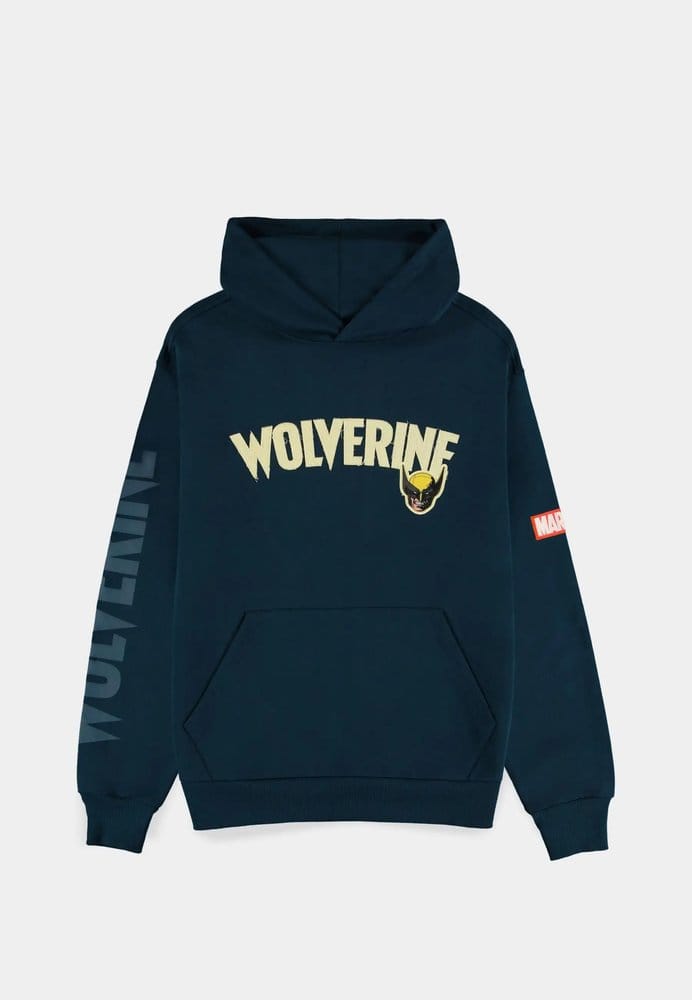 Marvel Hooded Sweater Wolverine Blue Size XXL