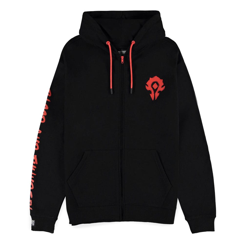 World of Warcraft Zipper Hoodie Blood & Thunder Size M