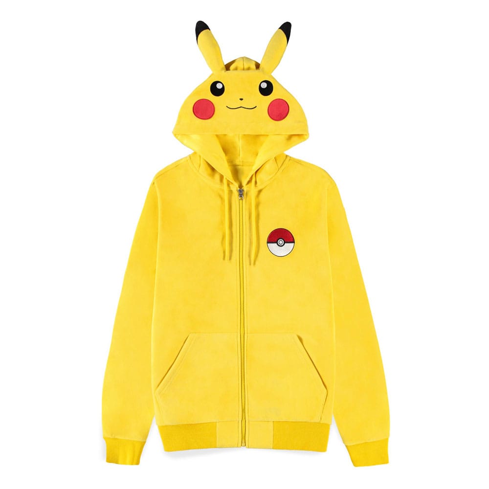 Pokémon Zipper Hoodie Pikachu Size XL