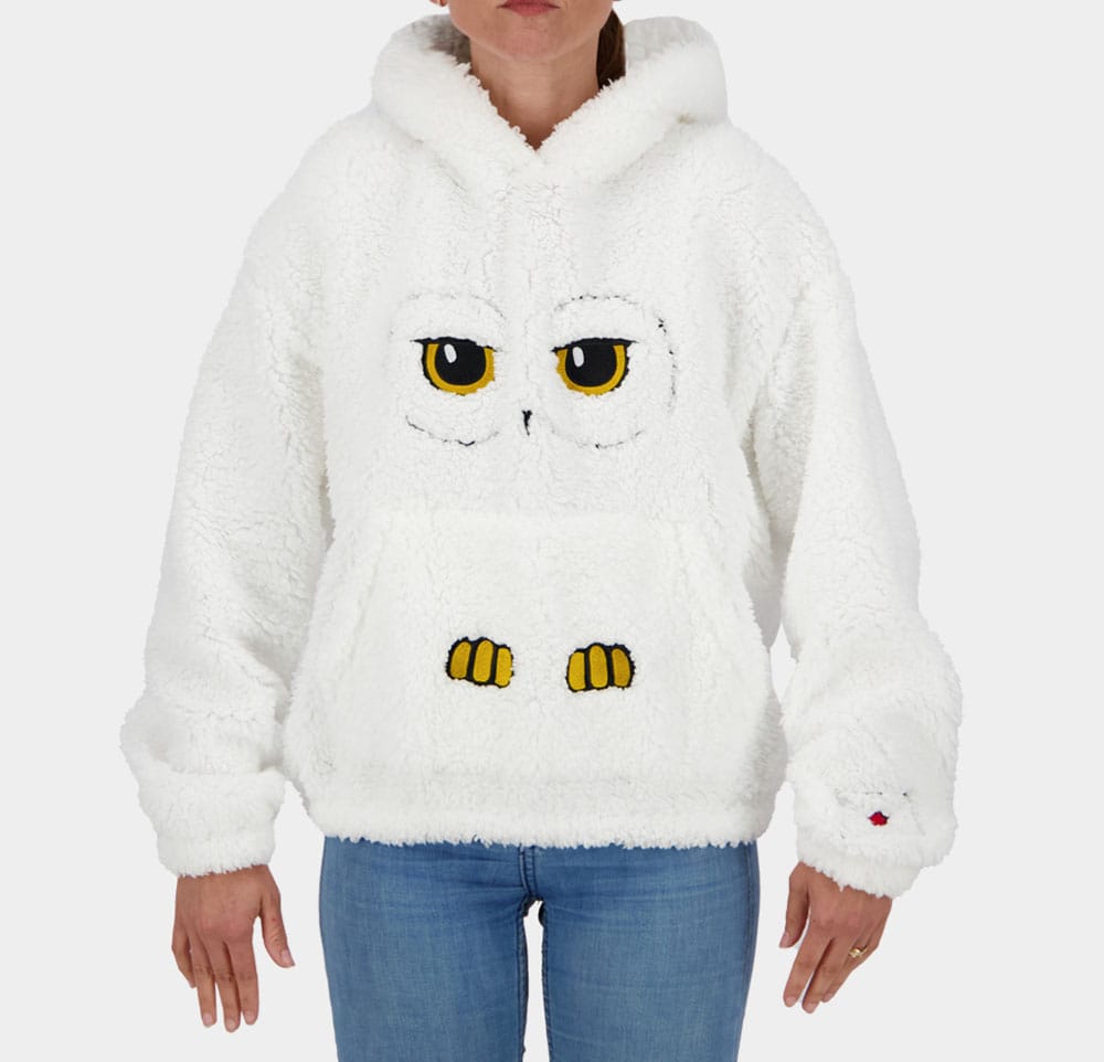 Harry Potter Teddy Hooded Sweater Hedwig Size M