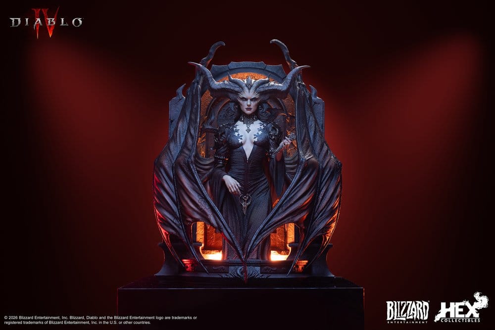 Diablo IV Art Statue Lilith 34 cm