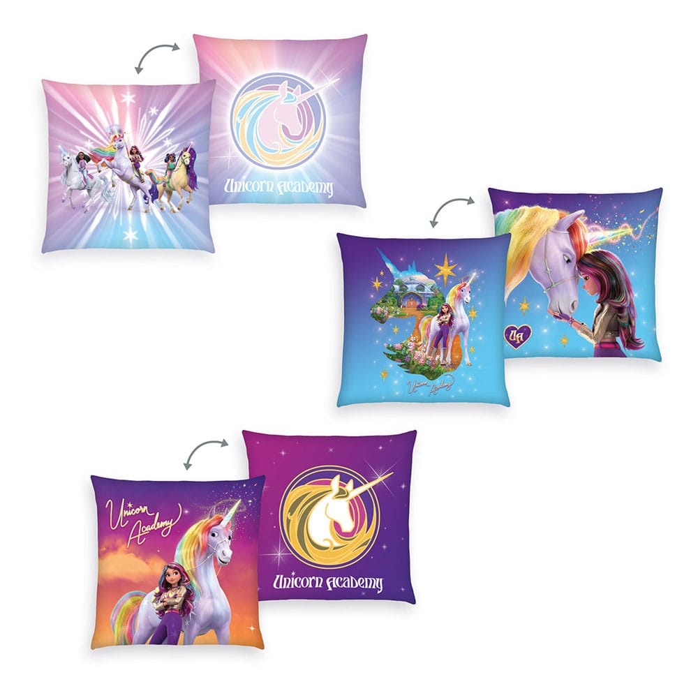 Unicorn Academy Pillow Magic 40 x 40 cm Assortment (15)