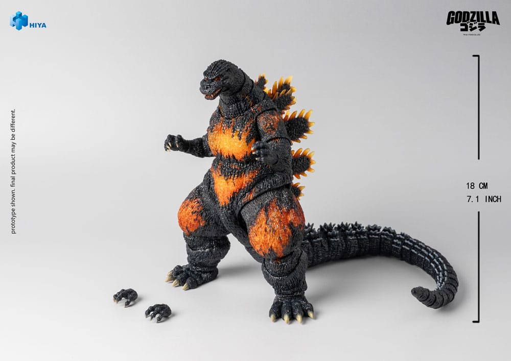 Godzilla vs. Destoroyah (1995) Exquisite Basic Action Figure Burning G