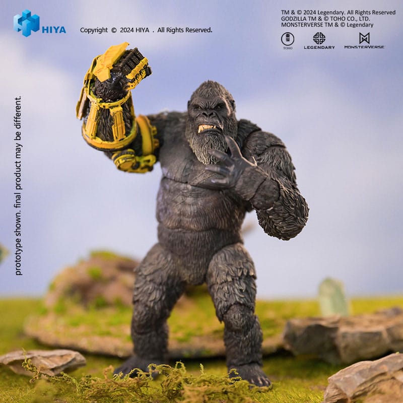 Godzilla x Kong: The New Empire Exquisite Basic Action Figure Kong B.E.A.S.T. Glove Ver. 16 cm