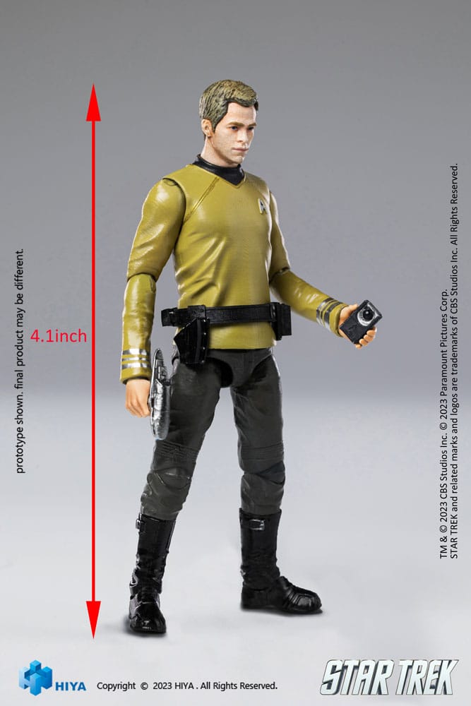 Star Trek Exquisite Mini-Actionfigur 1/18 Star Trek 2009 Kirk 10 cm