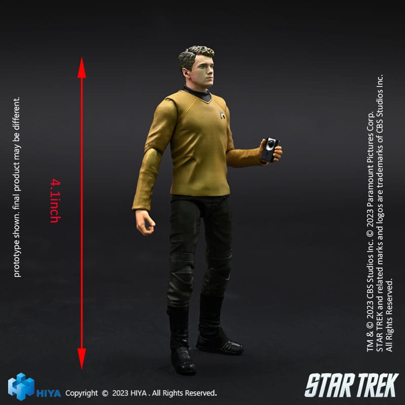Star Trek Exquisite Mini-Actionfigur 1/18 Star Trek 2009 Chekov 10 cm