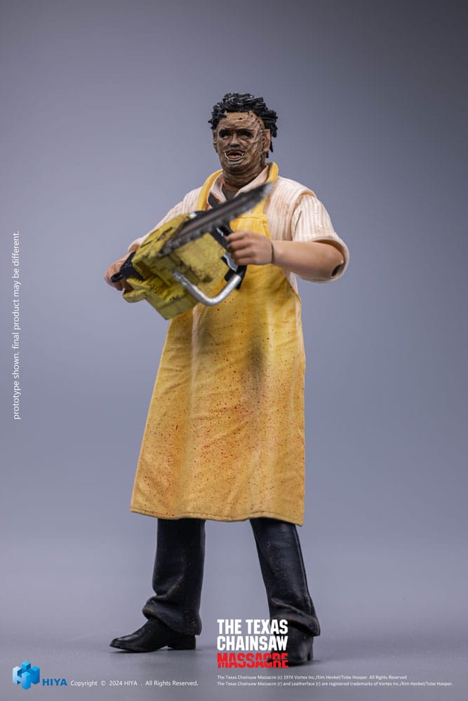 Texas Chainsaw Massacre (1974) Exquisite Mini Action Figure 1/18 Leatherface - Killing Mask Standard Ver. 11 cm