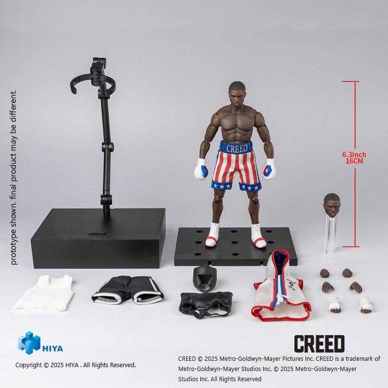 Creed (2015) Exquisite Super Series Action Figure 1/12 Adonis Creed 16 cm