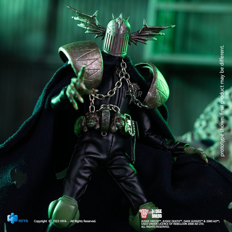 Judge Dredd Exquisite Super Series Action Figure 1/12 Judge Fear 17 cm