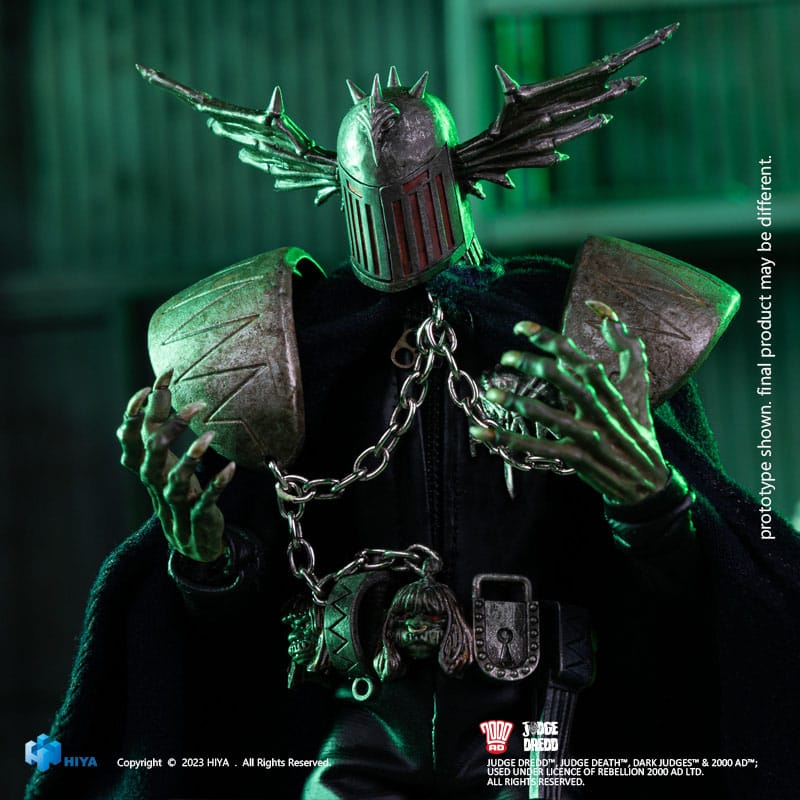 Judge Dredd Exquisite Super Series Action Figure 1/12 Judge Fear 17 cm
