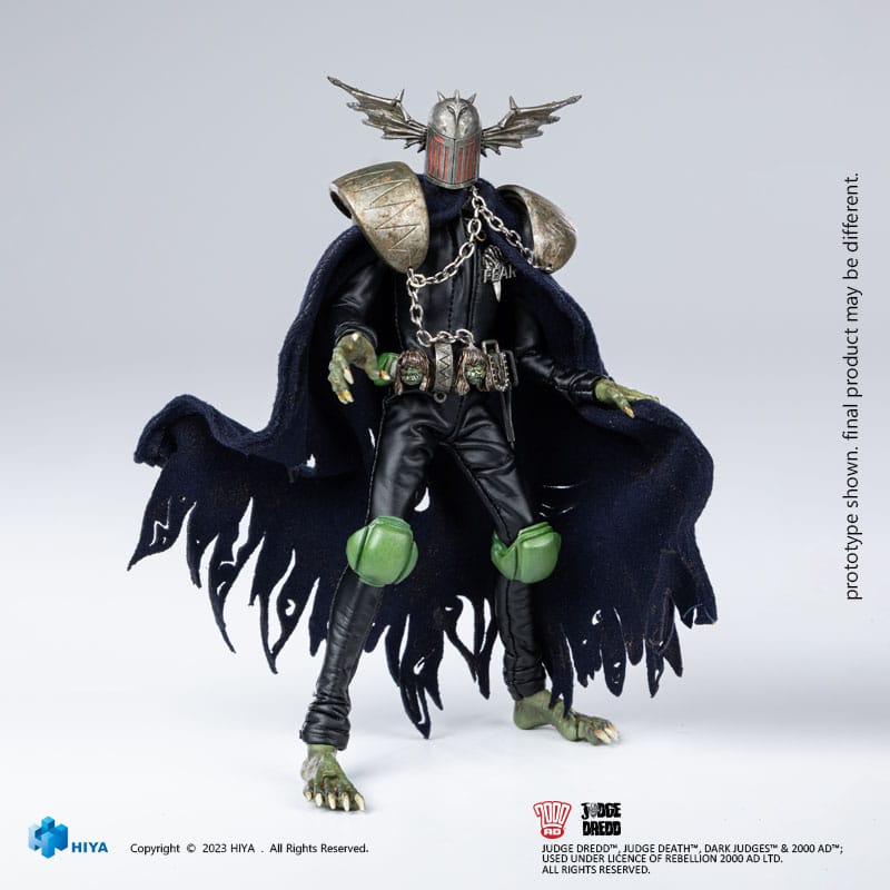 Judge Dredd Exquisite Super Series Action Figure 1/12 Judge Fear 17 cm