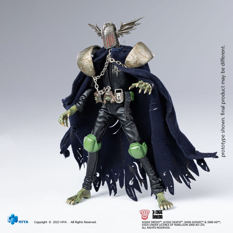 Judge Dredd Exquisite Super Series Action Figure 1/12 Judge Fear 17 cm