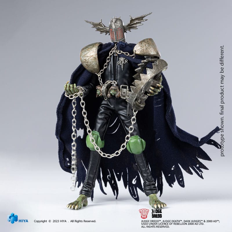 Judge Dredd Exquisite Super Series Action Figure 1/12 Judge Fear 17 cm