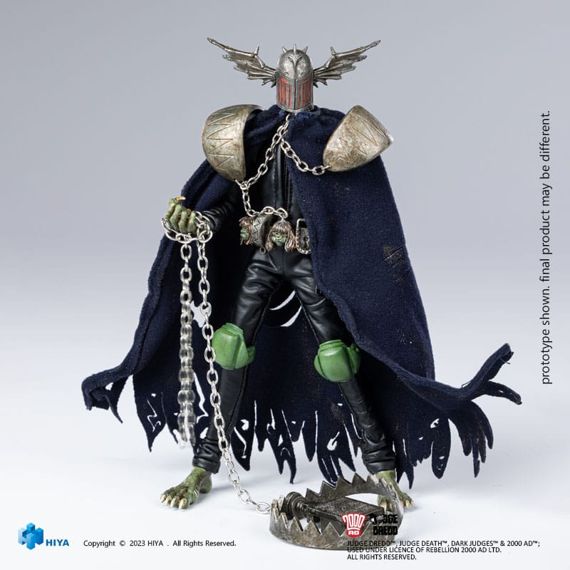 Judge Dredd Exquisite Super Series Action Figure 1/12 Judge Fear 17 cm