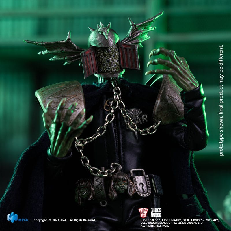 Judge Dredd Exquisite Super Series Action Figure 1/12 Judge Fear 17 cm