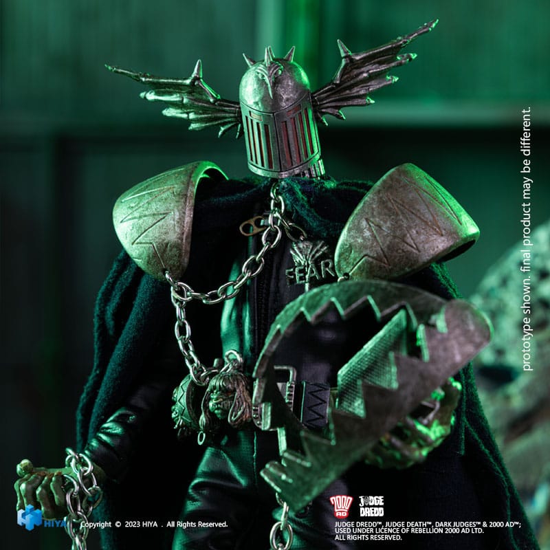 Judge Dredd Exquisite Super Series Action Figure 1/12 Judge Fear 17 cm