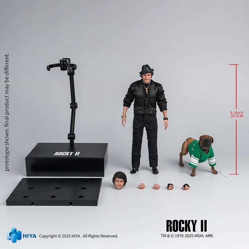 Rocky II Exquisite Super Series Action Figure 1/12 Rocky 16 cm