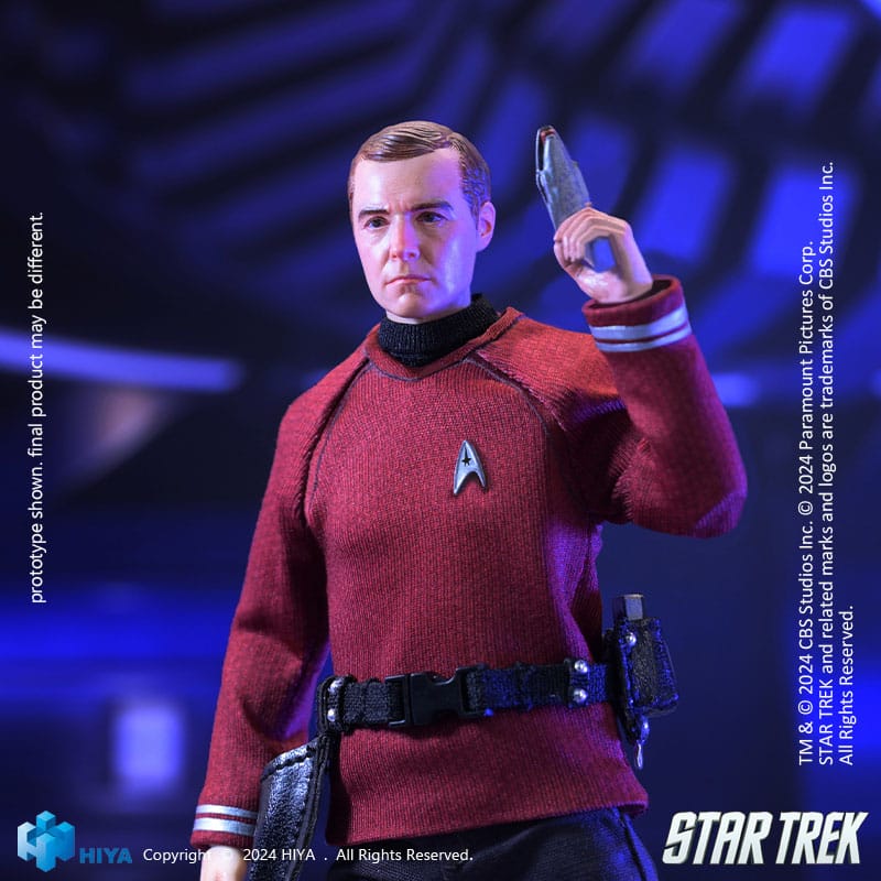 Star Trek 2009 Exquisite Super Series Action Figure 1/12 Scotty 16 cm