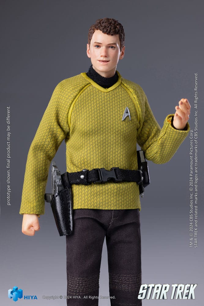 Star Trek 2009 Exquisite Super Series Action Figure 1/12 Chekov 16 cm