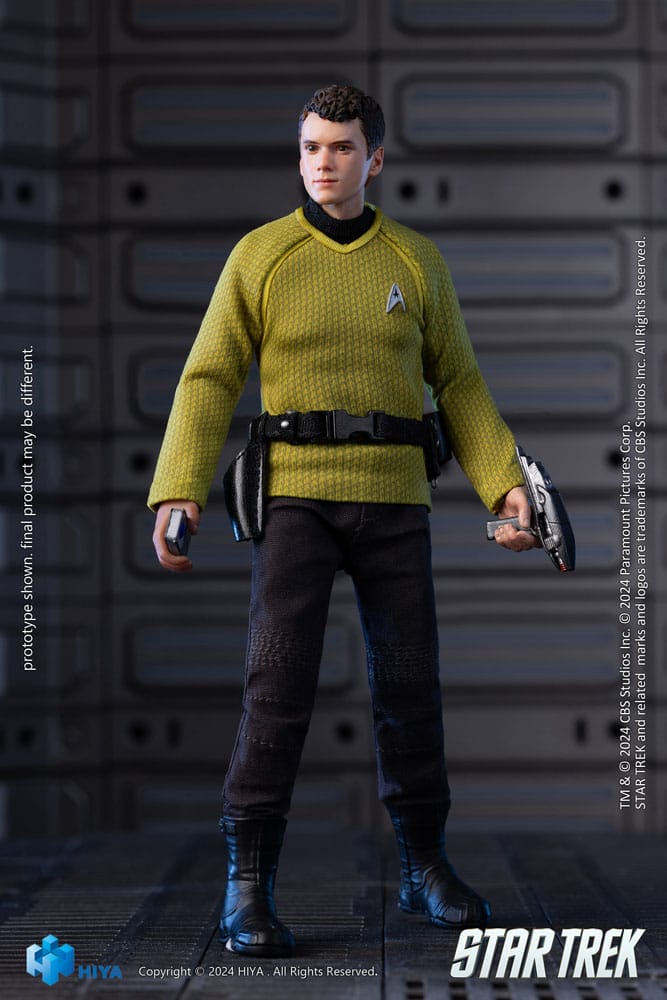 Star Trek 2009 Exquisite Super Series Action Figure 1/12 Chekov 16 cm