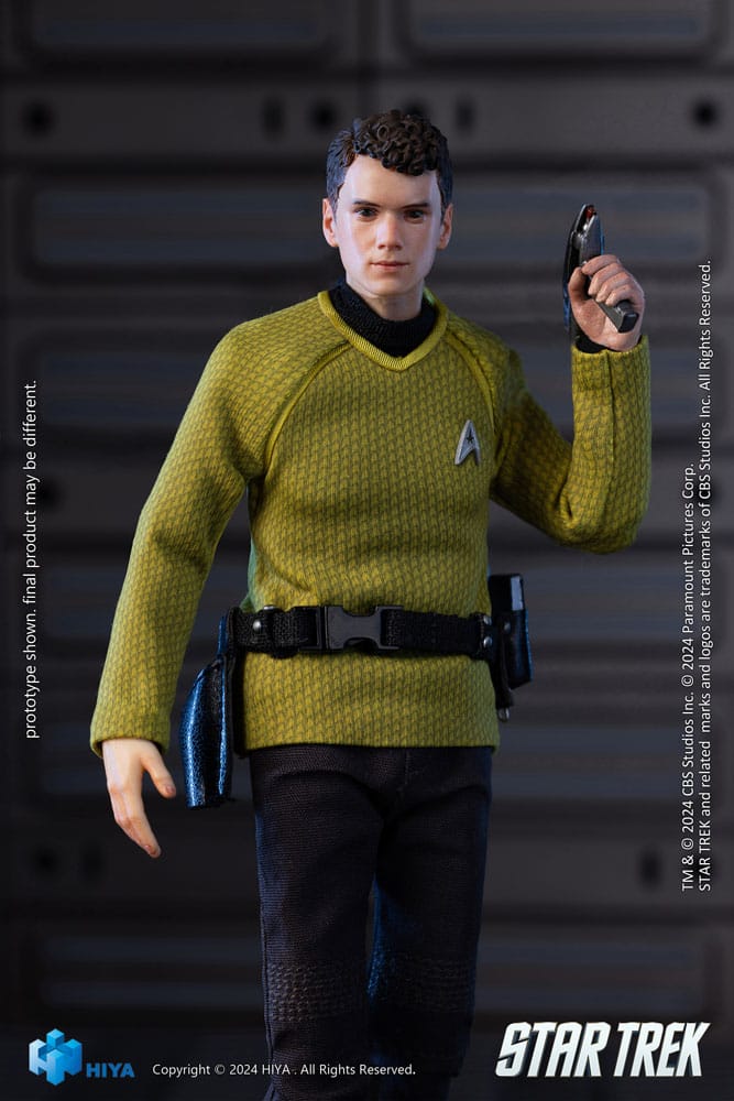 Star Trek 2009 Exquisite Super Series Action Figure 1/12 Chekov 16 cm