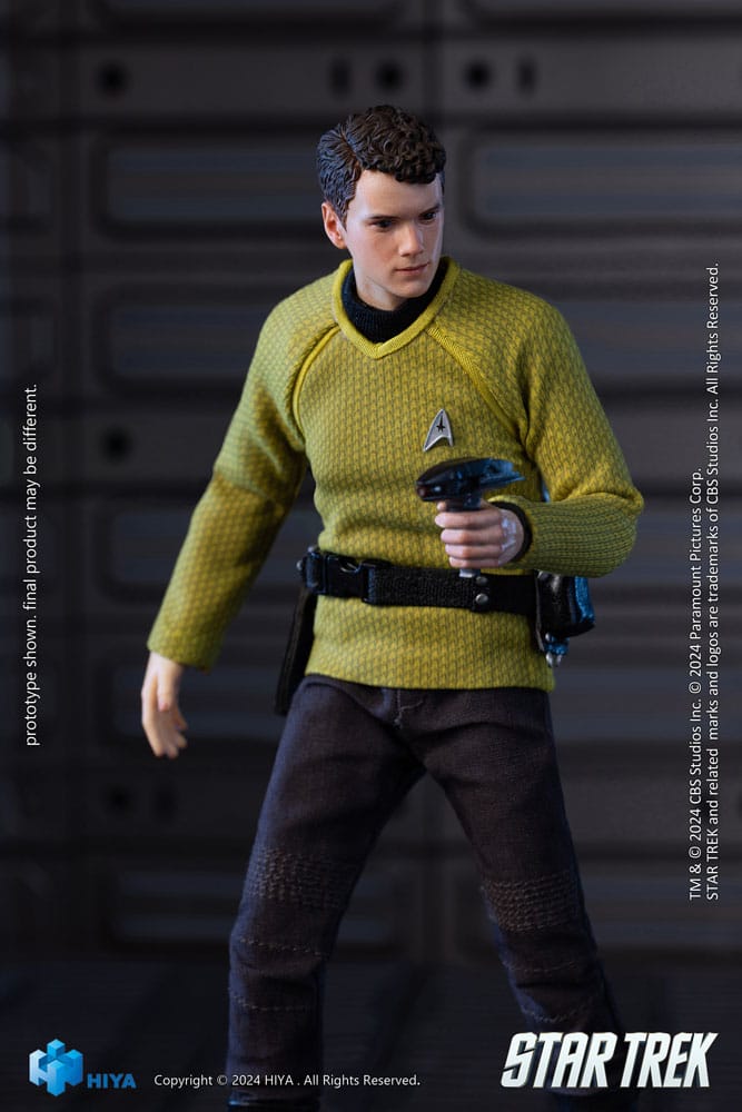 Star Trek 2009 Exquisite Super Series Action Figure 1/12 Chekov 16 cm